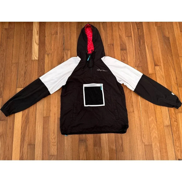 Danny Duncan Men's Windbreaker Jacket Hoodie Size M - Picture 1 of 8